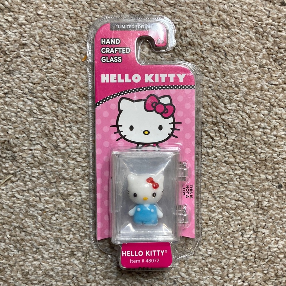 Hello Kitty Limited Edition Glass Figurine